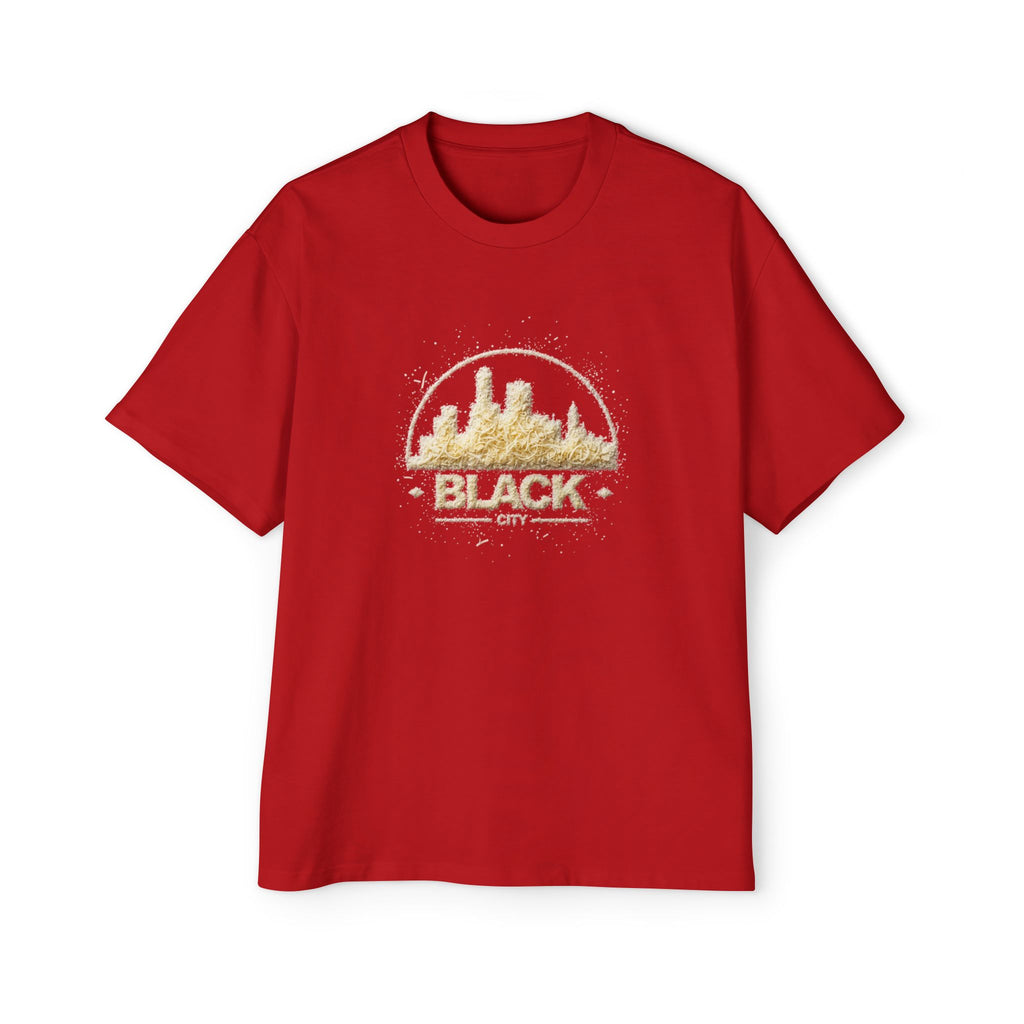 Black City Premium - Men's Heavy Oversized Tee