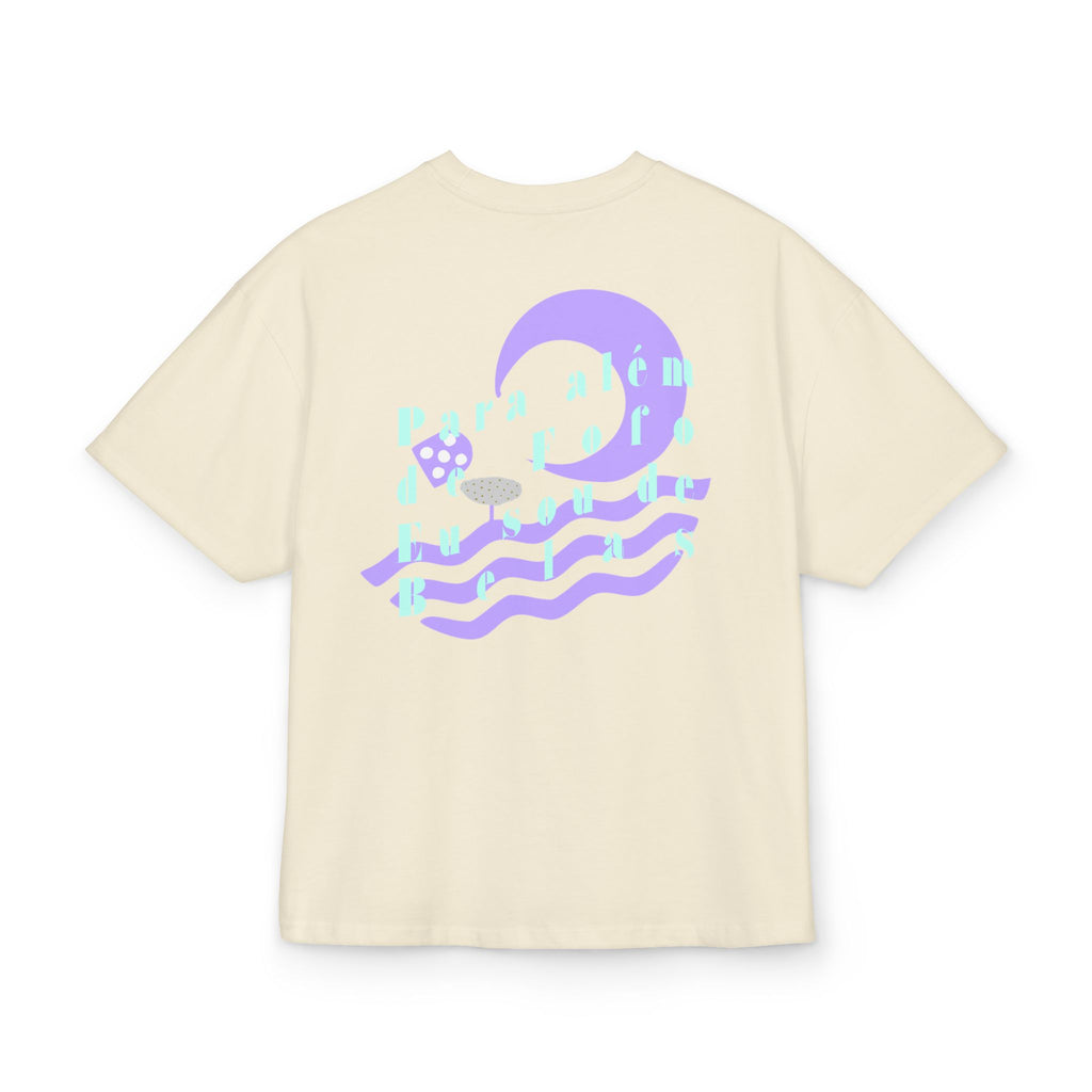 OSA - Queluz Fresco e Fofo Pink Unisex Ultra Heavy Cotton Box Tee