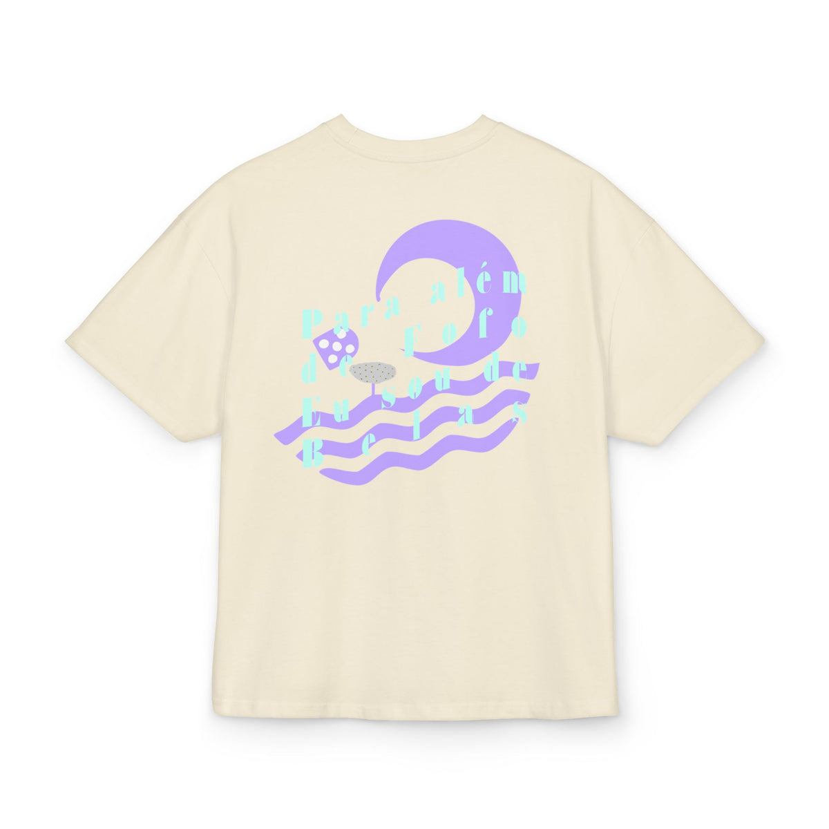 OSA - Queluz Fresco e Fofo Pink Unisex Ultra Heavy Cotton Box Tee