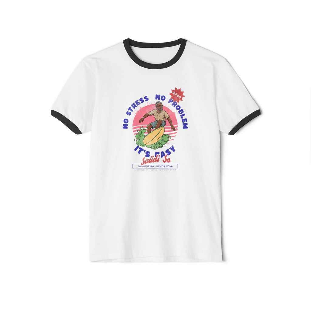 Saudi Só - Unisex Cotton Ringer T-Shirt